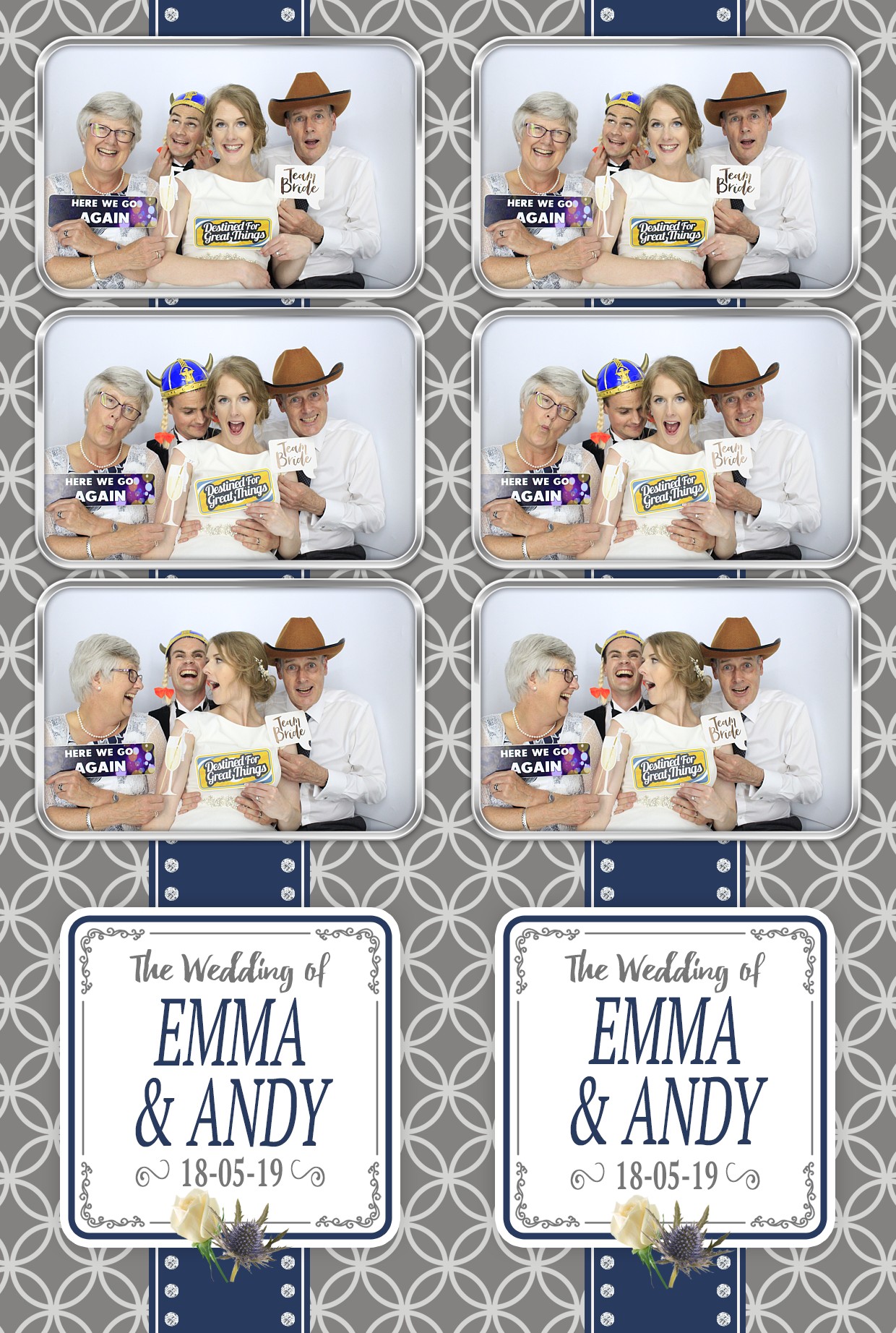 Andy and Emma's Wedding | View more photos from the event at gallery.myphotoboothexperience.co.uk/u/MyPhotoBoothExperienceLtd/Andy-and-Emmas-Wedding